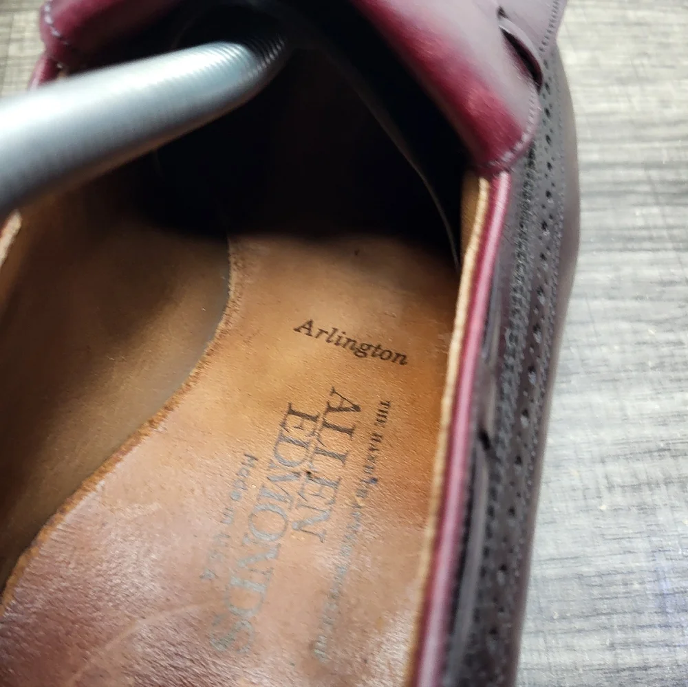 Allen Edmonds Tassel Loafers Shoes SZ: 10.5 D Arlington